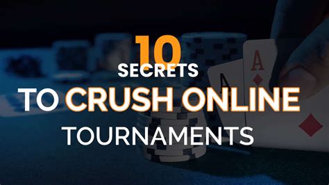 Poker Tournament Strategy Tips For Winning More .